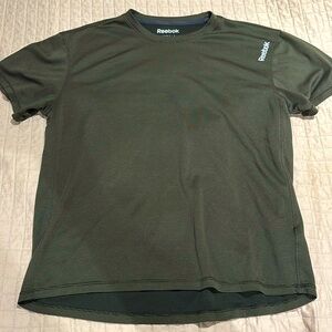 Reebok men’s speedwick striped tee (S)